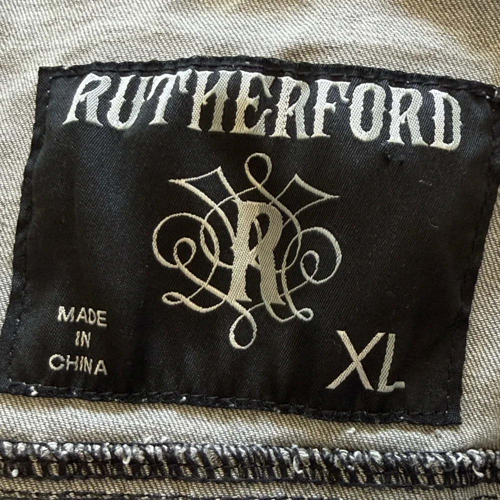 Men’s Rutherford “DEAM” Denim Jacket size XL